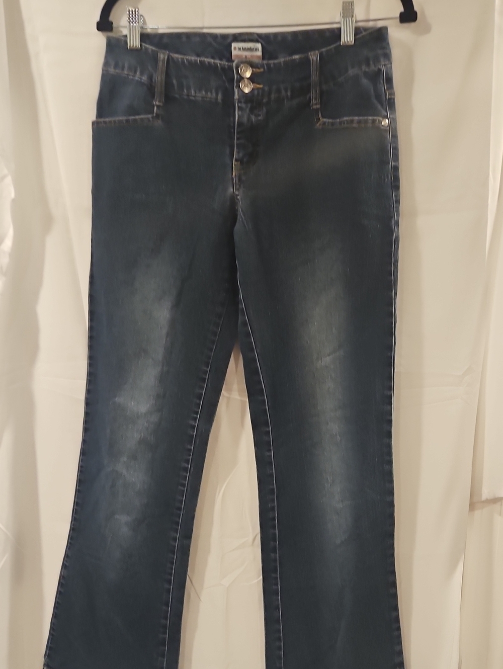 No Boundaries Dark Wash Flare Jeans